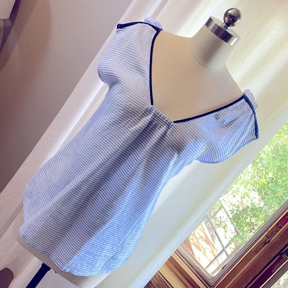 Cabi Ruffle Neck Top - Picture 5 of 6